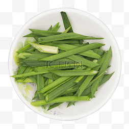 蔬菜切段图片_切段韭菜食材