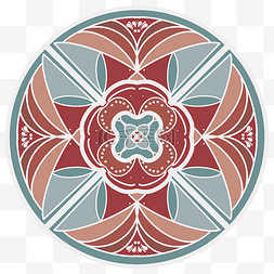 圆形地毯图片_圆形地毯花纹图案
