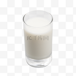 水杯白色图片_白色早餐牛奶
