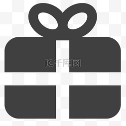 黑色礼盒设计图片_节日礼物装饰