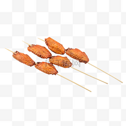 烧烤鸡翅串串
