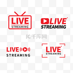 live streaming播放框线条