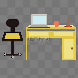 办公桌椅和电脑