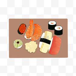 鱼套餐图片_日本美食寿司套餐