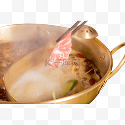 火锅汤底餐饮过年餐馆摄影图配图