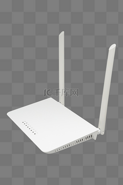 wifi信号素材图片_白色信号路由器
