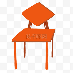 红色座椅图片_红色座椅餐椅