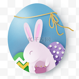 复活节兔子彩蛋