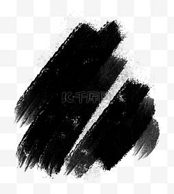 黑色猫须图片_水墨笔刷黑色毛笔淡墨黑墨黑色粗