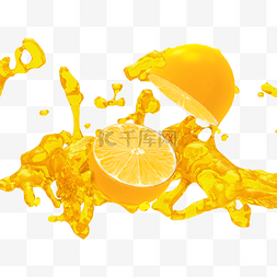 切开柠檬的图片_维生素c柠檬