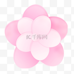 粉色浪漫梦幻图片_梦幻剪纸樱花