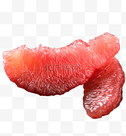 剥柚子柚子图片_水果美食剥好的柚子果肉
