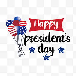美国总统图片_美国总统日气球五角星装饰