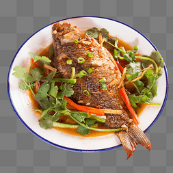清蒸鱼鱼常菜美食餐点中餐
