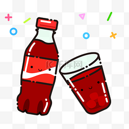 瓶装饮料上的字图片_美味可乐饮料