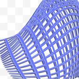 3d器官动态图图片_蓝色网格科技感抽象地面线条矢量