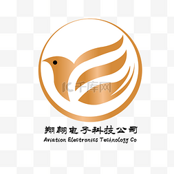 logo企业图片_黄色飞鸟LOGO