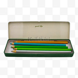 文具盒铅笔