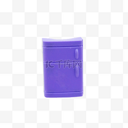 紫色冰箱玩具