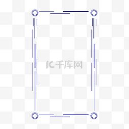 蓝色科技线框创新