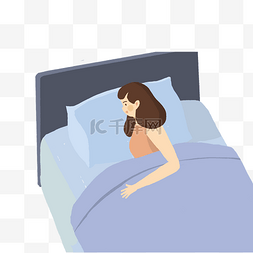 女人免扣PNG图图片_正在睡觉的女人免扣图