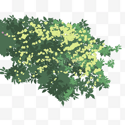 绿色创意植物大树元素