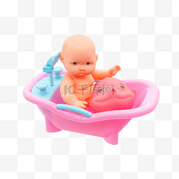 儿洗澡盆图片_玩具婴儿洗澡