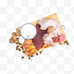 鸡腿菇炒牛肉图片_高蛋白蛋白质食品