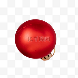 圣诞装饰红色球