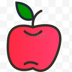 吃得美味图片_红色的苹果水果吃得