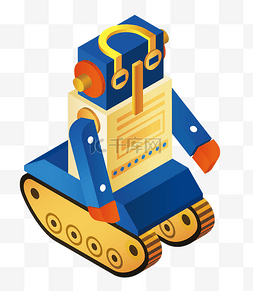 坦克机器人玩具