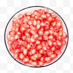 红色碟子图片_碟子里的石榴籽