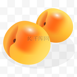 水果桃子矢量图片_矢量桃子