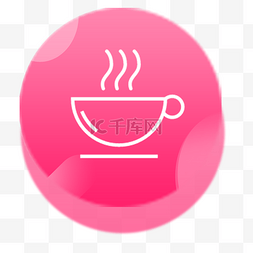 线条咖啡杯免抠图