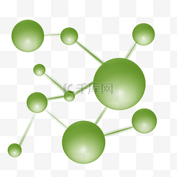矢量化学分子结构链