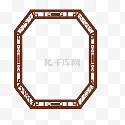 窗框图片_中式窗框边框