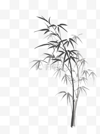 水墨竹子图片-水墨竹子图片素材免费下载-千库网