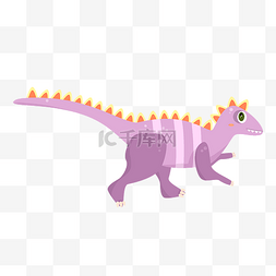 紫色恐龙 
