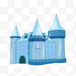 蓝色美丽城堡