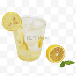 夏日柠檬茶图片_冰柠檬茶
