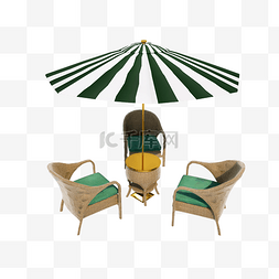 夏季遮阳伞png图