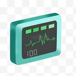 血压被动图片_绿色血压仪仪器