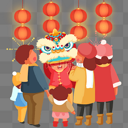 庙会图片_新年逛庙会庆祝年俗元宵