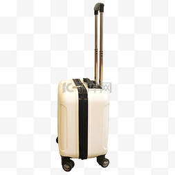 白色行李箱图片_白色行李箱