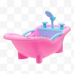 粉色婴儿浴缸