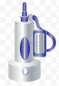 水泵加压图片_蓝白色水泵