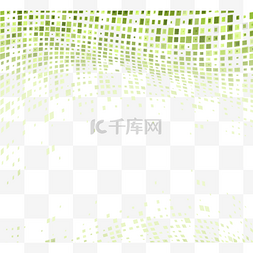 绿色抽象技术背景与条纹