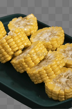 玉米段图片_新鲜玉米段