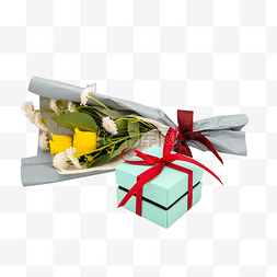 花束和礼盒礼物