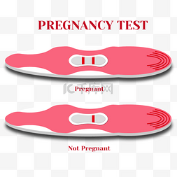 手绘怀孕测试棒